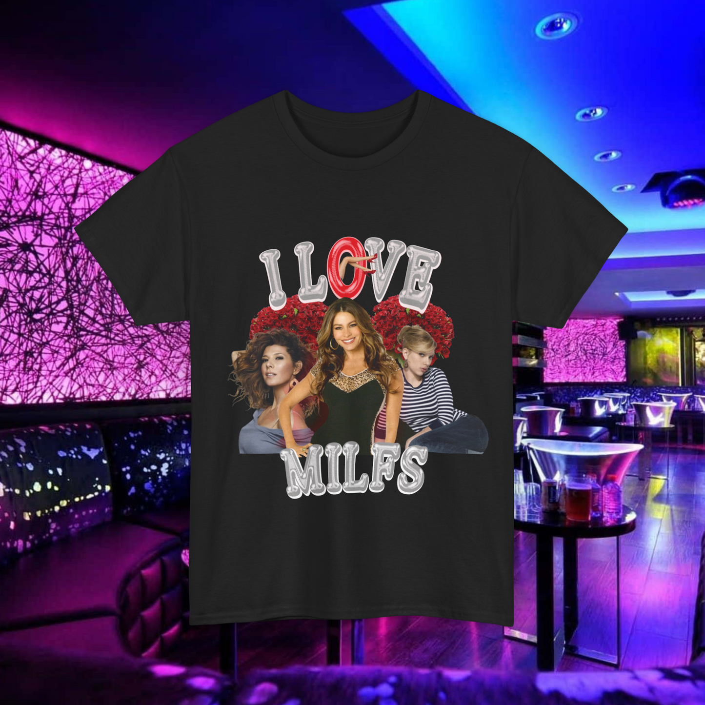 Zestee-I Love Milfs T Shirt